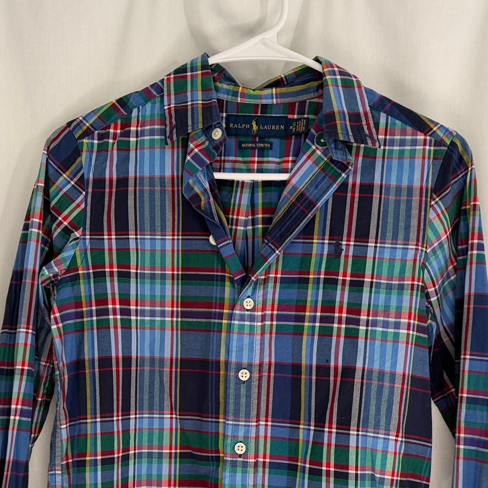 Ralph Lauren Kids Multicolor Plaid Button-Down Shirt